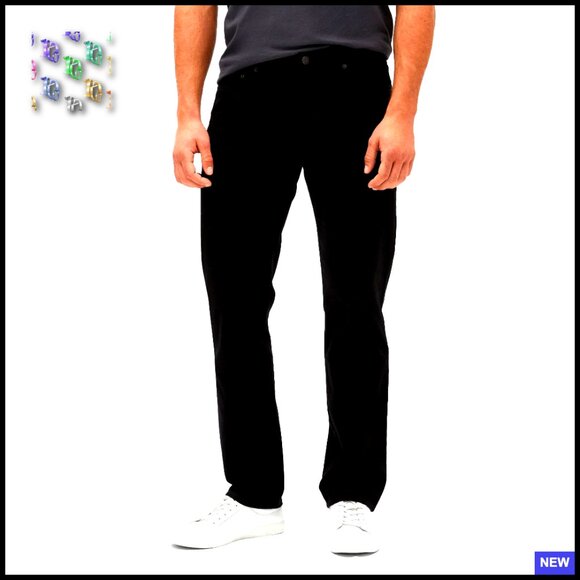 Straight Fit Denim Jeans Classic Rigid Non-Stretch Premium Everyday Wear